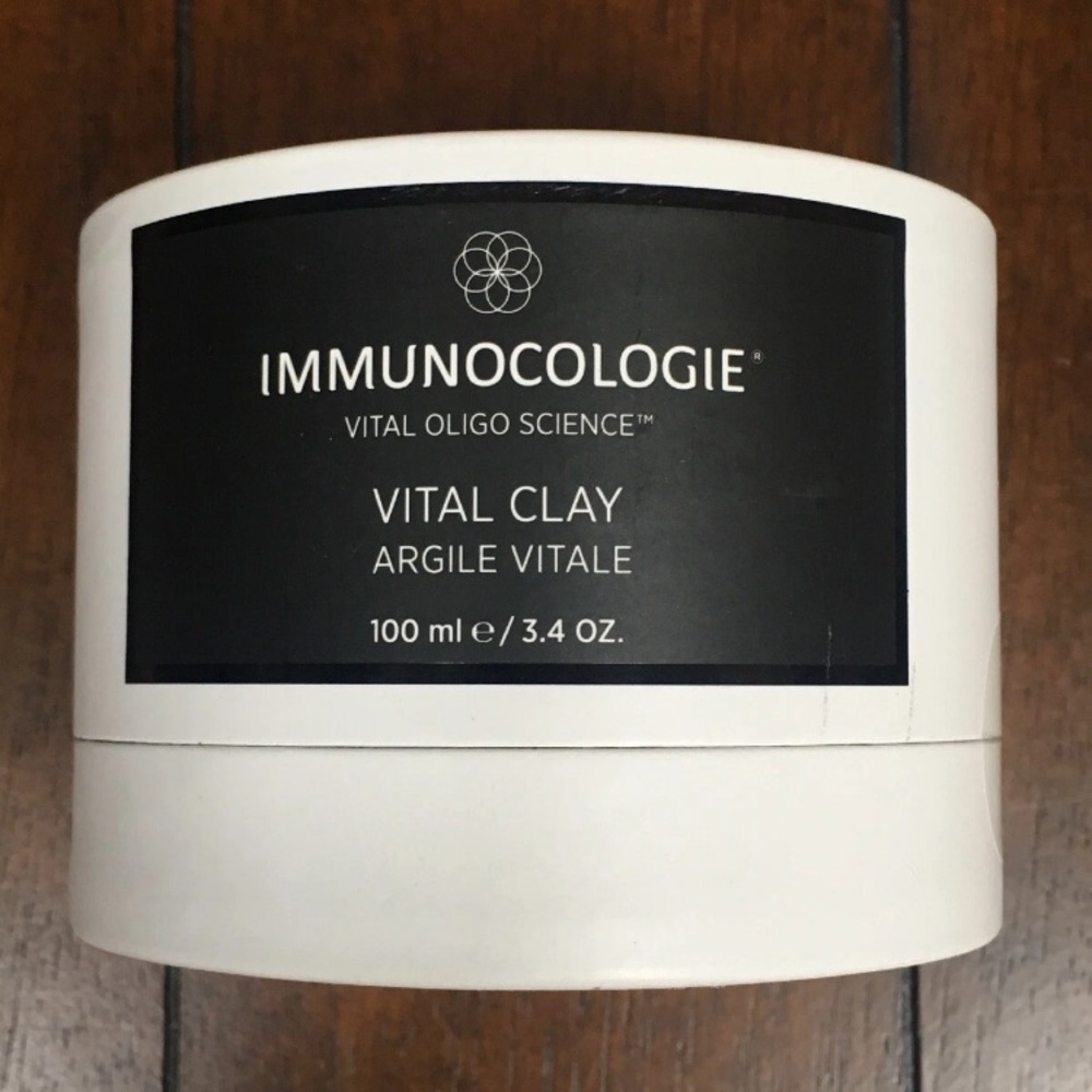 IMMUNOCOLOGIE Vital Clay Mask 3.4 oz 100ml Full Size ~ Brand New in Box!! ❤️